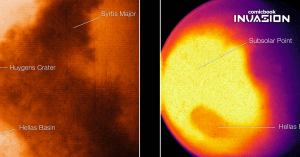 NASA’s Webb Telescope Captures Its First Look at Mars