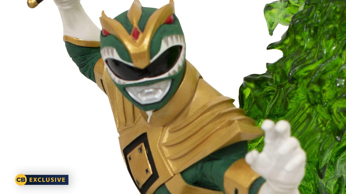 Green Ranger Mighty Morphin Power Rangers Diamond Select Gallery Diorama cheapest Statue