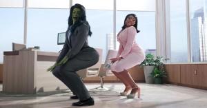 Tatiana Maslany and Megan Thee Stallion Twerk in She-Hulk BTS Video