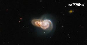 NASA Shares Stunning Image of “Colliding” Galaxy