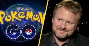 Rian Johnson Plays Pokemon Go on the Set of Poker Face