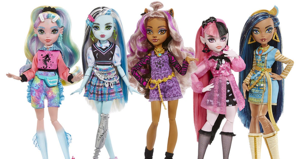 Draculaura G3 core good doll + plushies - Monster High