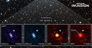 Webb Telescope Captures Its First Direct Image of an Exoplanet