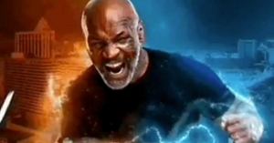 Mike Tyson Playing Himself in Superhero Movie Bunny-Man