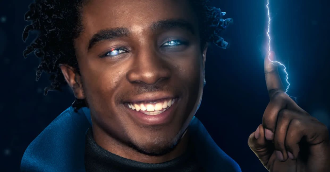 Stranger Things Caleb McLaughlin Static Shock DC