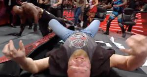 Watch Bobby Lashley Destroy Brock Lesnar to Open WWE Raw