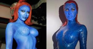 Kim Kardashian’s Halloween Costume Compared to Saweetie’s Mystique Makeover