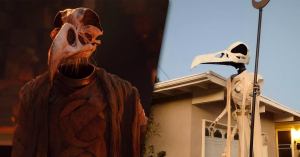 Moon Knight Fan Turns 12 Foot Skeleton Into Epic Khonsu Display for Halloween