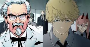 Chainsaw Man Gets an Official Kentucky Fried Chicken Makeover