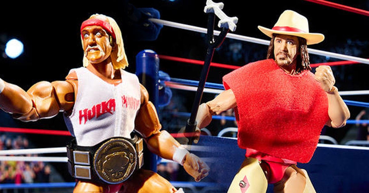 Mattel Creations WWE Coliseum Collection Hulk Hogan Terry Funk Ultimate Edition offers