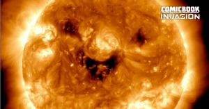 NASA Caught the Sun “Smiling” and It’s a Lot Spookier Than It Should Be