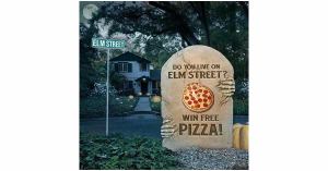 Tombstone Pizza Offers Free Pizza for a Year for Horror Fans Living on Elm Street