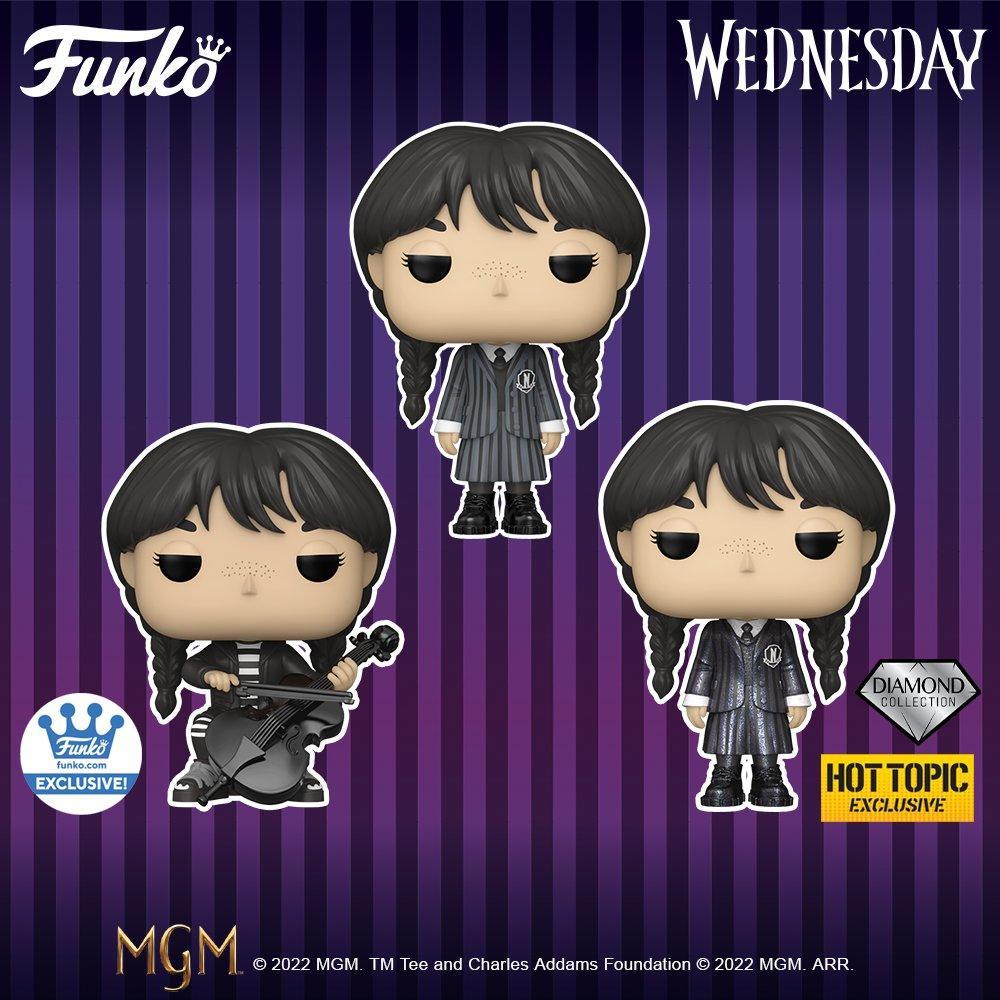 Funko Wednesday Adams With Cello popular Exclusive