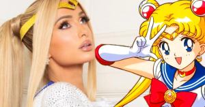 Paris Hilton Celebrates Halloween With Sailor Moon Cosplay