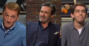 Saturday Night Live Recruits Jon Hamm and the Manning Cast to Open New Season