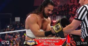Seth Rollins Beats Bobby Lashley for the United States Championship, Becomes Two-Time WWE Grand Slam Champion
