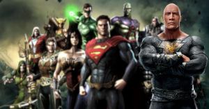 Black Adam Featuers Some Fun Injustice Video Game Easter Eggs