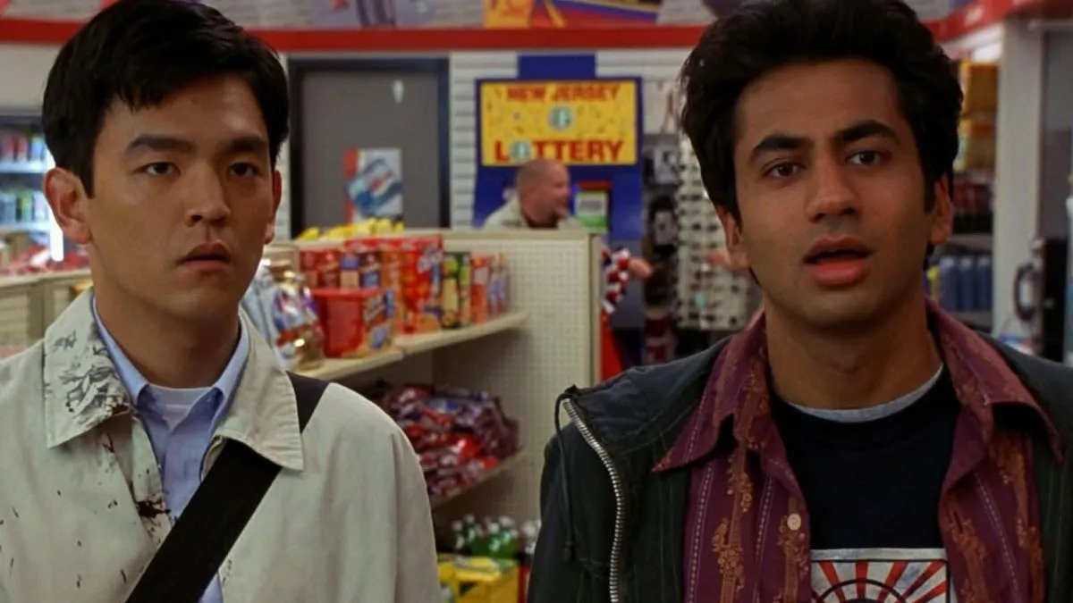 Harold & Kumar's Kal Penn and John Cho Reunite at SAG Strike Rally