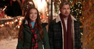 Lindsay Lohan’s New Netflix Christmas Movie Pits Fans Against Critics on Rotten Tomatoes