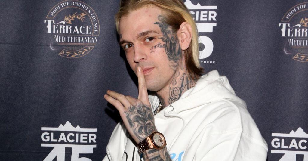 Aaron Carter Performs At Larry Flynt's Hustler Club