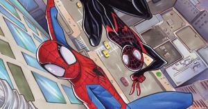 Peter Parker and Miles Morales Team Up in Spider-Men: Double Trouble Preview