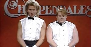Watch: WWE’s Chad Gable and Otis Recreate Iconic Chris Farley and Patrick Swayze Saturday Night Live Sketch