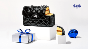 Philadelphia Cream Cheese Launches First-Ever Designer Handbag Made of Cheesecake