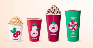 Dunkin’ Unveils New Holiday Menu