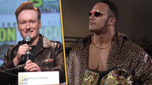 Conan O’Brien Reveals He Inspired One Of The Rock’s WWE Catchphrases