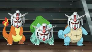 Pokemon Art Gives Kanto’s Famous Starters a Mecha Variant