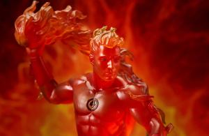 First Look at Diamond Select Toys’s Human Torch Bust