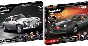 James Bond Aston Martin and Knight Rider K.I.T.T. Playmobil Sets Get a Huge Deal