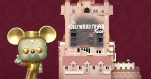 Walt Disney World 50th Anniversary Funko Pops Add Gold Mickey Pop Town Exclusive