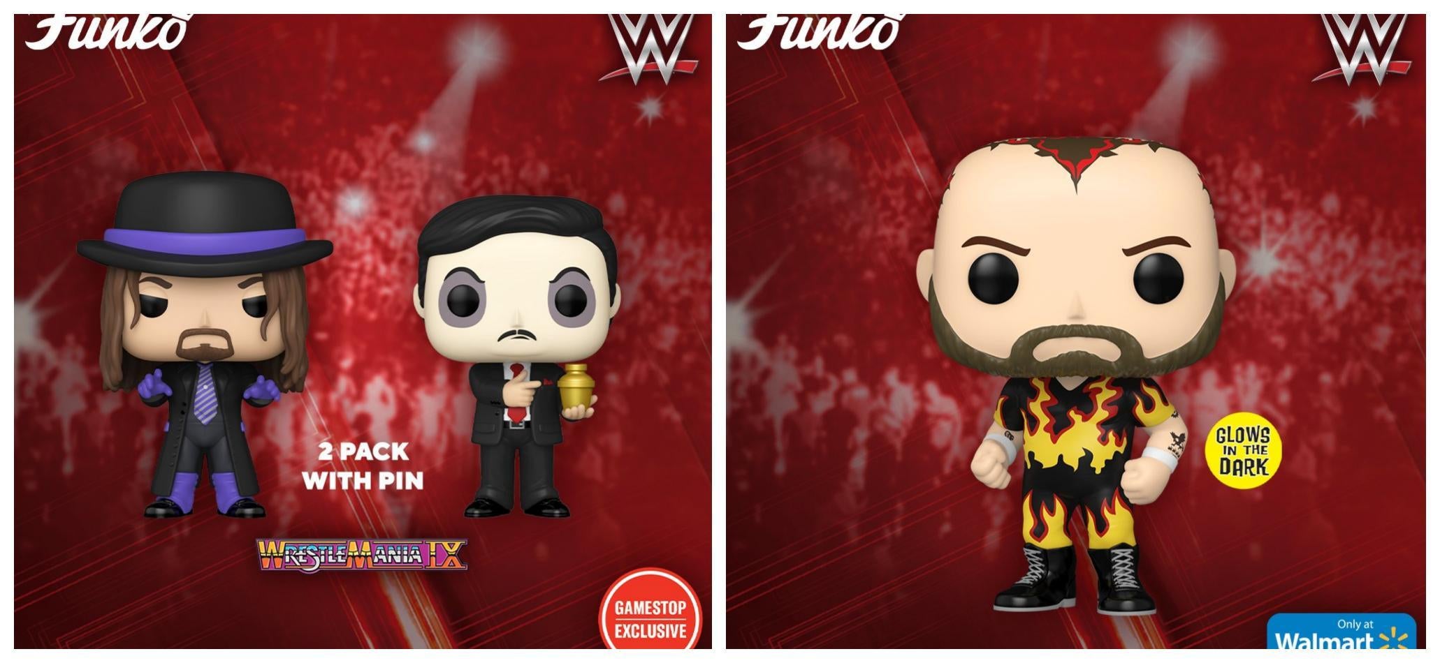 New WWE Funko Pops Wrestlemania Pop Moments Bam Bam Bigelow and More ComicBook