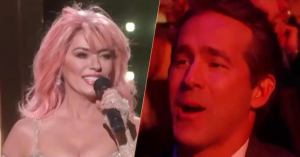 Ryan Reynolds Shocked by Shania Twain’s Brad Pitt Lyric Swap