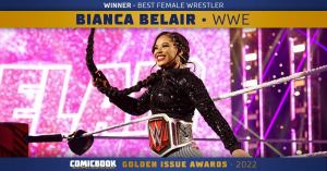 The 2022 ComicBook.com Golden Issue Award for Best Female Wrestler