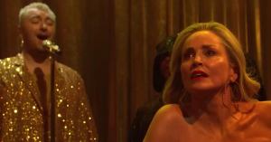 SNL Fans Baffled by Sharon Stone’s Unannounced Cameo