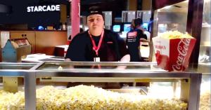 Viral Sensation Popcorn Guy Gets Amazing Gift from Jimmy Kimmel