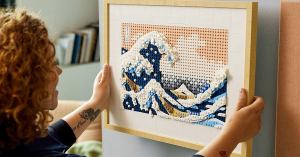 LEGO Art Hokusai The Great Wave and Van Gogh Starry Night Sets Get Huge Discounts