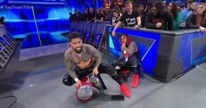 WWE’s The Usos Overcome Drew McIntyre and Sheamus to Retain Undisputed Tag Team Titles on SmackDown