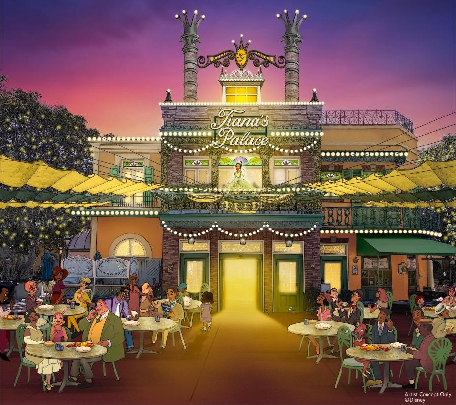 Tiana's Palace Coming to Disneyland Park in 2023