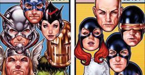 Marvel Debuts X-Men and Avengers Corner Box Variant Covers by Mark Brooks