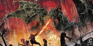 The Punisher Rides a Dragon Into Battle Against Daredevil