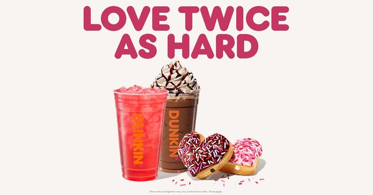 Dunkin Launches Valentines Day 2023 Lineup - ComicBook.com
