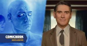 Billy Crudup Discusses the Differences Between His Character in Hello Tomorrow! And Dr. Manhattan