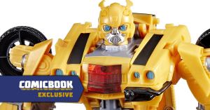 Transformers: Rise of the Beasts Beast-Mode Bumblebee Reveals Eagle Beast Mode Preview (Exclusive)