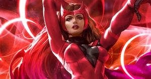 Scarlet Witch Gets the Spotlight on Derrick Chew’s Avengers #1 Cover