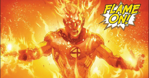 Fantastic Four Fan Art Shows Outer Banks Star As the MCU’s Human Torch