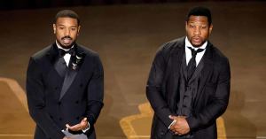 Marvel Stars Michael B. Jordan and Jonathan Majors Pay Tribute to Angela Bassett After Oscars Snub