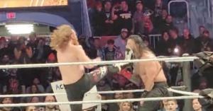 Watch Roman Reigns Cheat to Beat Sami Zayn at WWE’s Live Event in Toronto